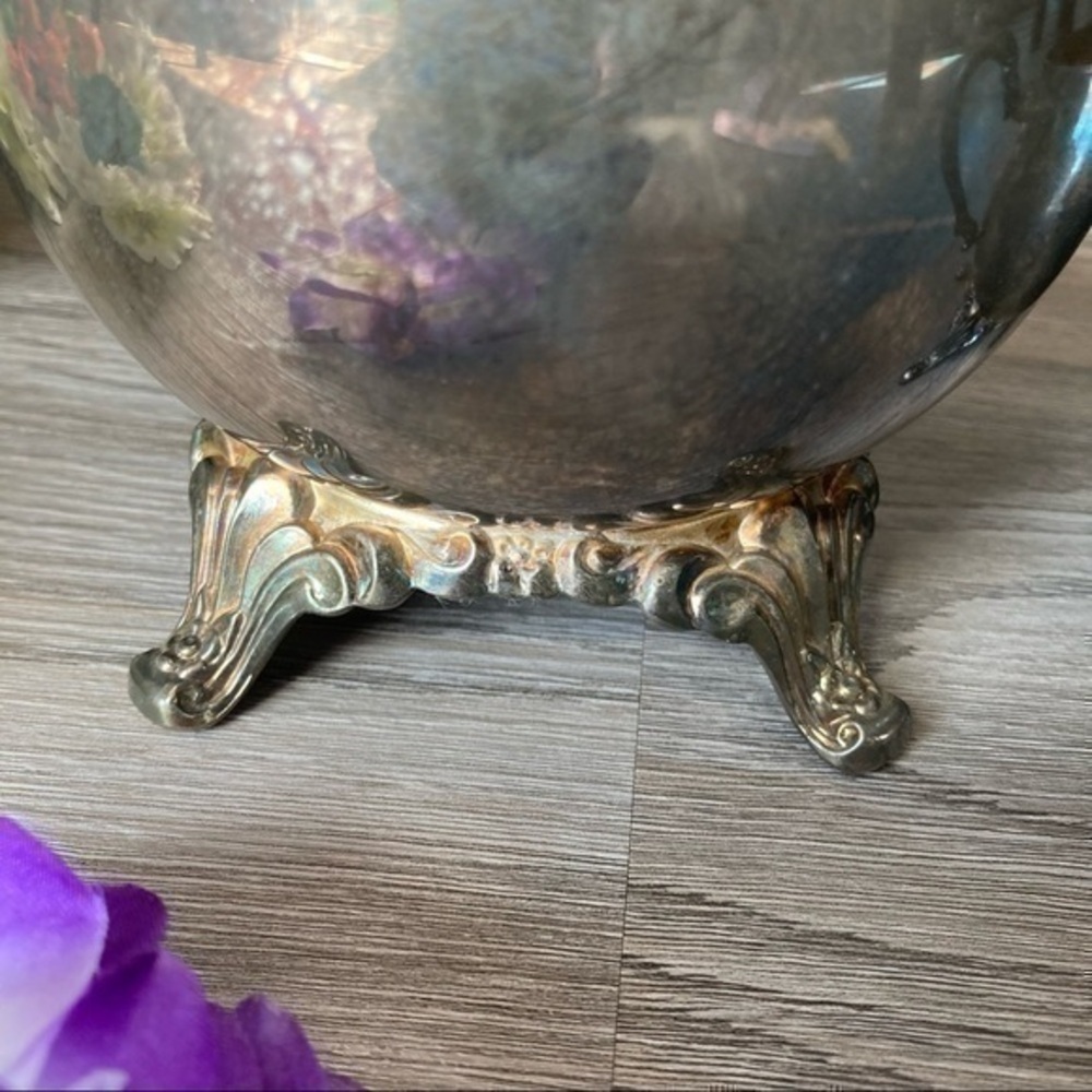 ✨VTG Antique Style Vintage Teapot Silver Plated England Tableware & tea cup 🍵 - Picture 14 of 15